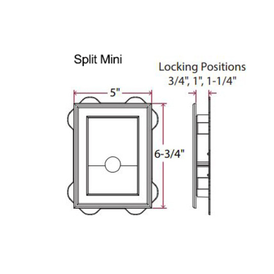 Mid America Mini Mounting Blocks - 4 Design Available