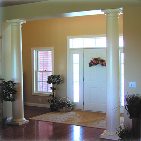 Superior Aluminum Round Smooth Tapered Fiberglass Column