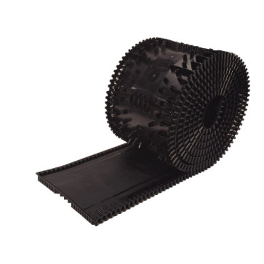 Plastic Ridge Vent Lomanco OmniRoll Ridge Vent - 20ft Flexible Rolled Ridge Vent