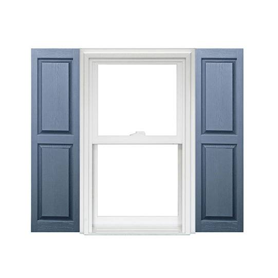 One Sided Shutter Homeside Raised Panel Vinyl Shutters