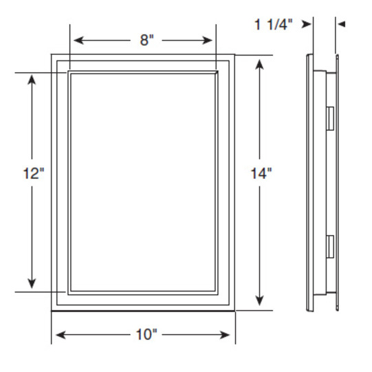 Mount Master Original Scalloped Mount Block #048 Almond Mount Master Original Scalloped Mount Block #048 Almond
