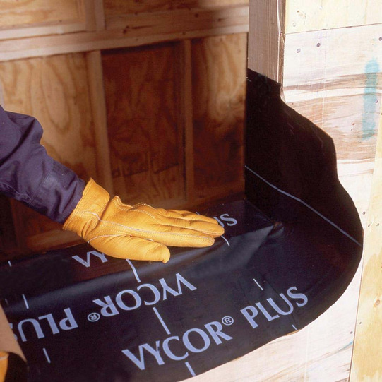 Vycor Plus Self-Adhered Flashing – 12 In. X 75 Ft – Polyethylene Weather Barrier